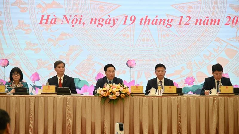 Phó Thủ tướng Thường trực Chính phủ Phạm Bình Minh dự Hội nghị. (Ảnh: Moj)