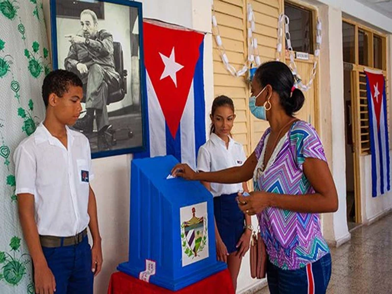 Bầu cử Quốc hội ở Cuba. (Ảnh: Prensa Latina)