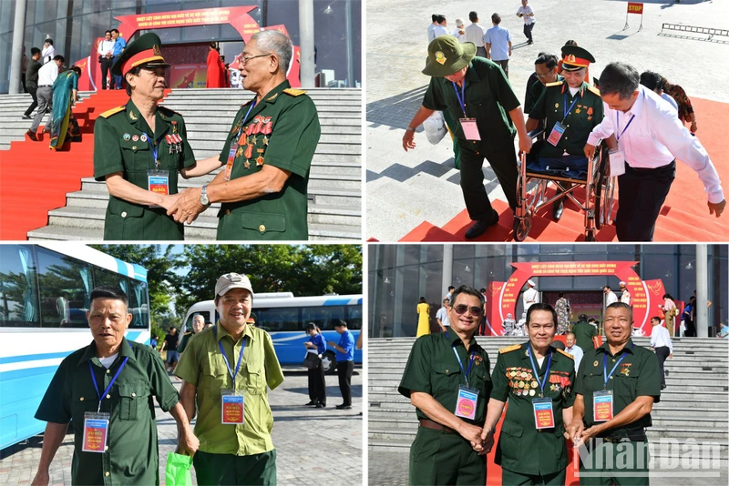 Các đại biểu dự Hội nghị biểu dương người có công với cách mạng tiêu biểu toàn quốc năm 2023 tại Thừa Thiên Huế, tháng 7/2023. (Ảnh: ĐĂNG KHOA)