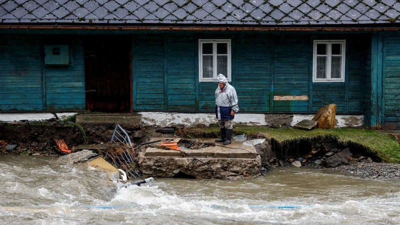 Đợt lũ lụt nghiêm trọng tại Trung Âu tháng 9/2024. (Ảnh: Reuters)