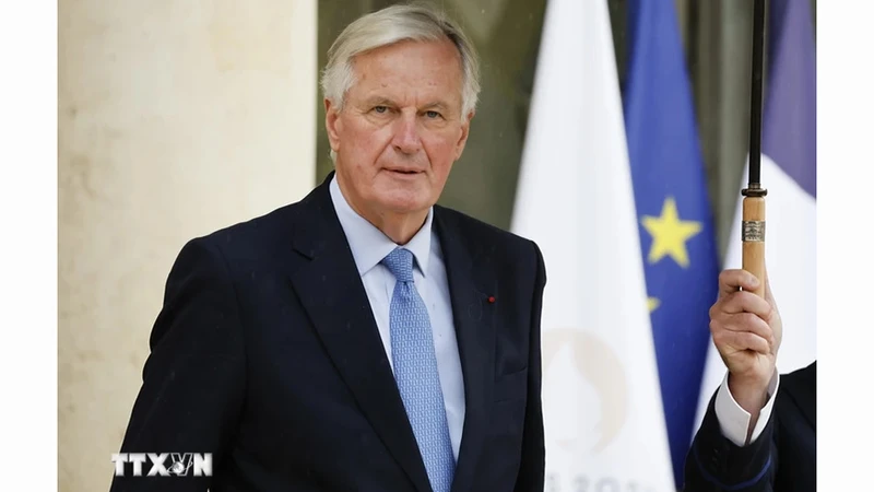 Thủ tướng Pháp Michel Barnier. (Ảnh: THX/TTXVN)