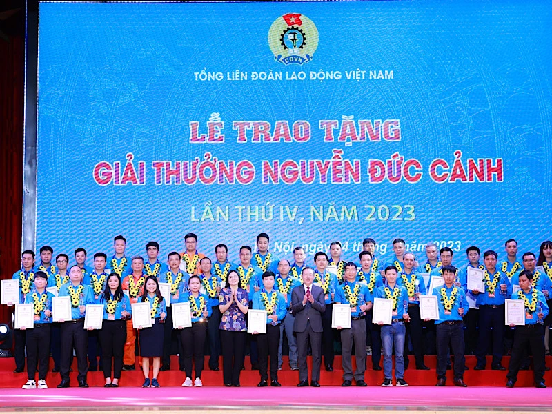 Trao Giải thưởng Nguyễn Đức Cảnh lần thứ IV năm 2023.