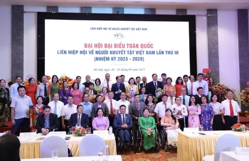 Đại hội đại biểu toàn quốc Liên hiệp hội về Người khuyết tật Việt Nam, nhiệm kỳ III (2023-2028). 