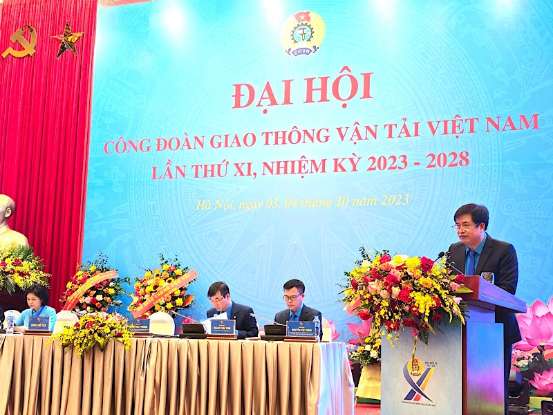 Đại hội Công đoàn ngành Giao thông Vận tải Việt Nam lần thứ XI.