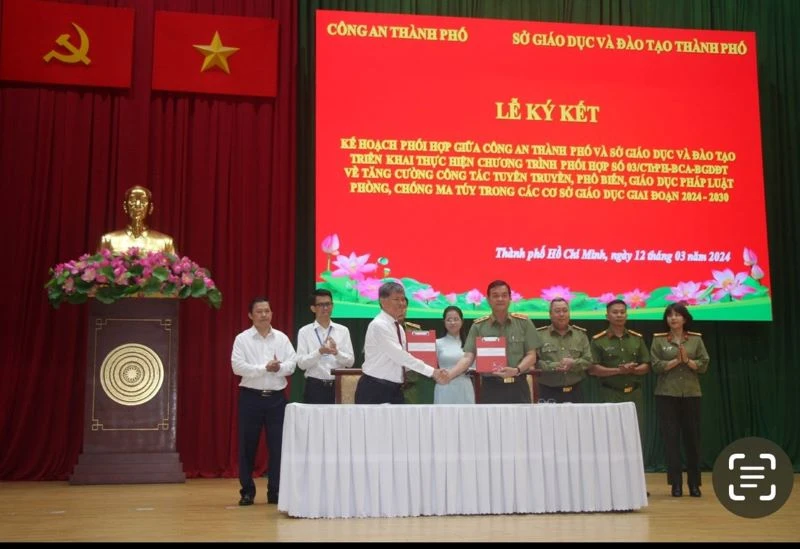 Thành phố Hồ Chí Minh là địa phương đầu tiên tổ chức lễ ký kết kế hoạch phối hợp số 03.