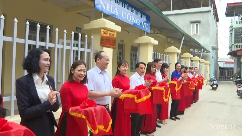 Khánh thành nhà công vụ Trung tâm Y tế Tuần Giáo.