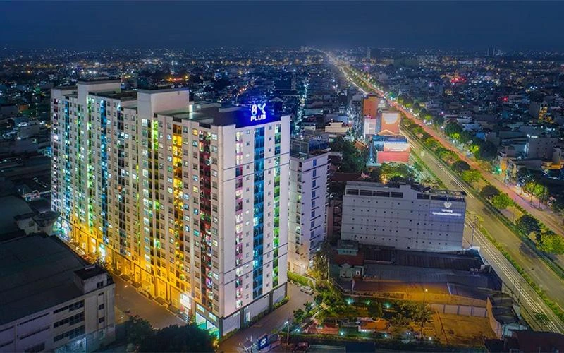 Dự án 8X Plus tại Quận 12, Thành phố Hồ Chí Minh của Tập đoàn Hưng Thịnh, nằm trong chuỗi dự án căn hộ vừa túi tiền dành cho giới trẻ 8X.