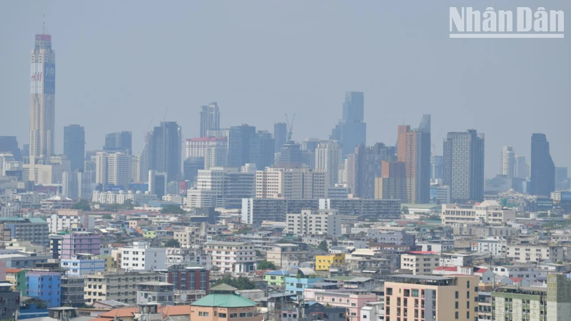 Chất lượng không khí ở thủ đô Bangkok đã được cải thiện trong những ngày gần đây. (Ảnh: ĐINH TRƯỜNG)