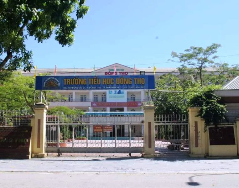 Trường tiểu học Đông Thọ.