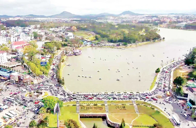 Trung tâm thành phố Đà Lạt, tỉnh Lâm Đồng.