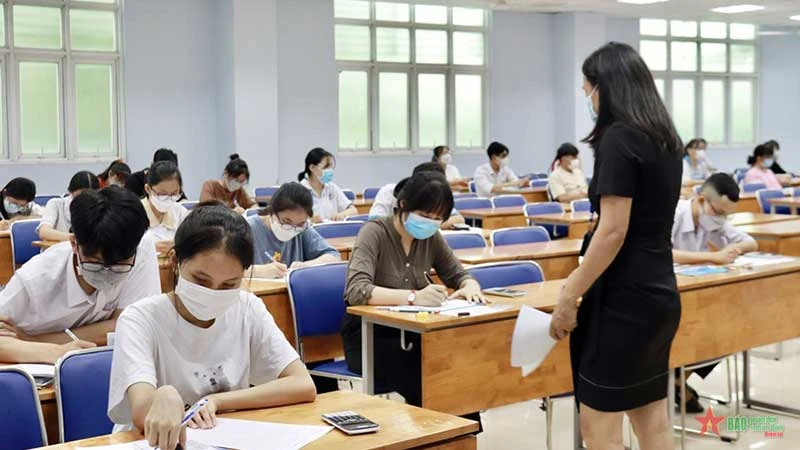 Kỳ thi đánh giá năng lực năm 2022 do Đại học Quốc gia Thành phố Hồ Chí Minh tổ chức.