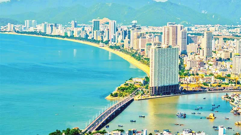 Một góc thành phố biển Nha Trang. (Ảnh QUỐC BẢO)