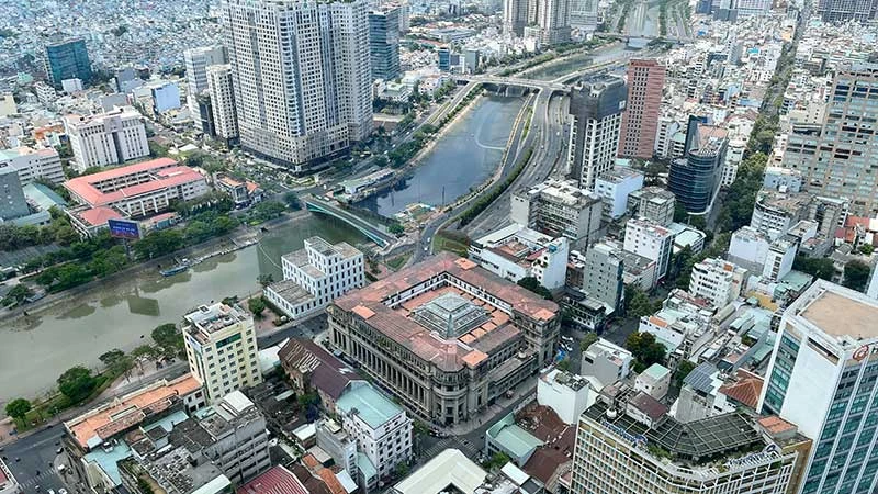 Một góc Thành phố Hồ Chí Minh.