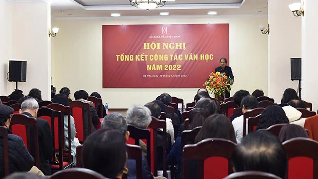Ảnh minh họa: Hội nghị của Hội Nhà văn Việt Nam.