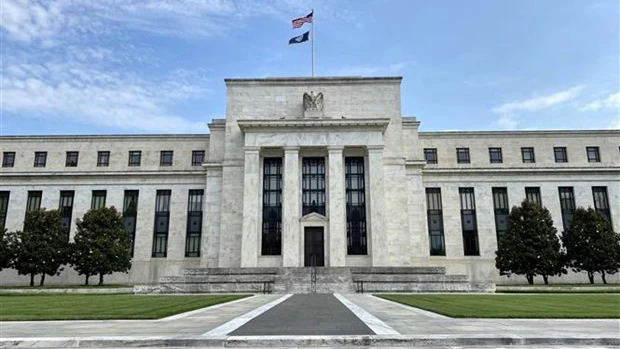 Trụ sở Cục Dự trữ Liên bang Mỹ (Fed) tại Washington DC. (Ảnh: AFP/TTXVN)