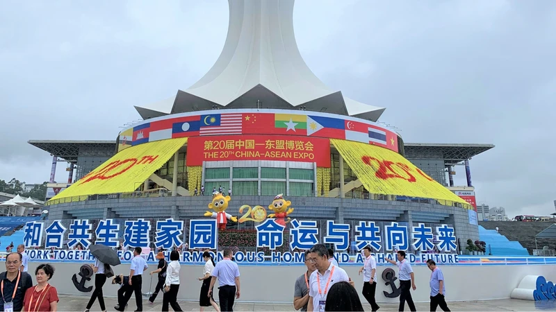 Hội chợ Trung Quốc-ASEAN. (Ảnhh: Hữu Hưng)