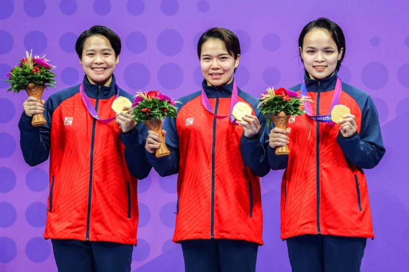 Việt Nam giành Huy chương Vàng môn karate.