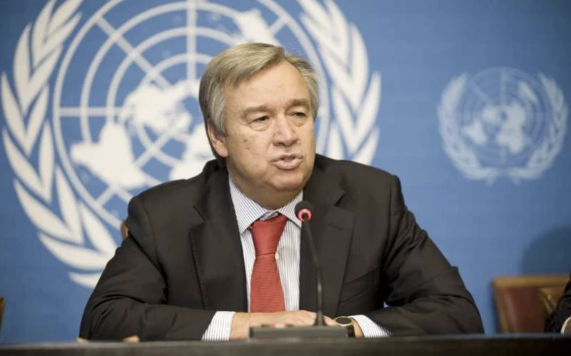  Tổng Thư ký Liên hợp quốc Antonio Guterres. (Nguồn: VOV)
