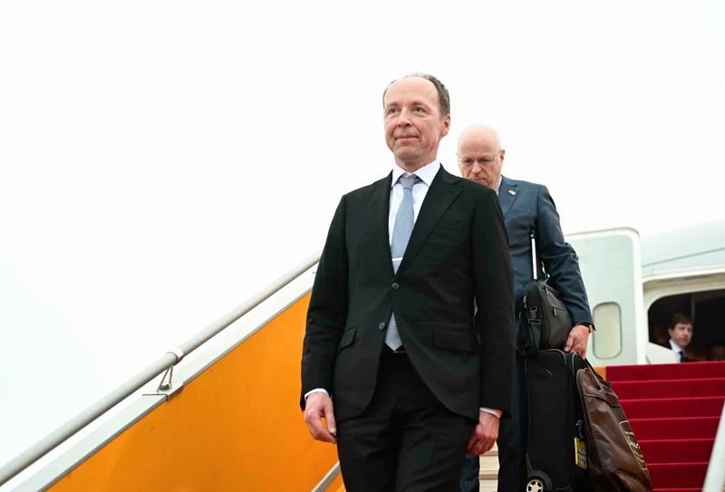 Chủ tịch Quốc hội nước Cộng hòa Phần Lan Jussi Halla-aho thăm chính thức Việt Nam. (Ảnh: Cổng thông tin Chính phủ)
