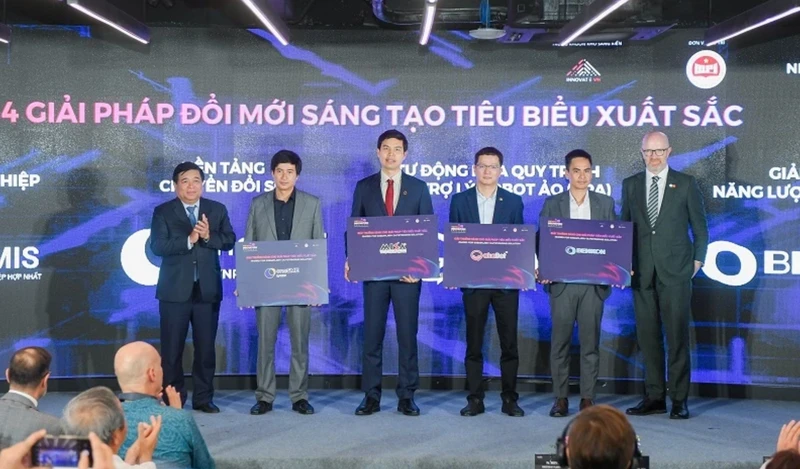 Lễ công bố Giải pháp Đổi mới sáng tạo Việt Nam 2023.