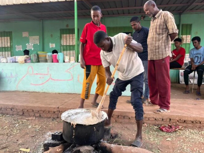 Cuộc sống khó khăn của người dân Sudan. (Ảnh LE MONDE) 