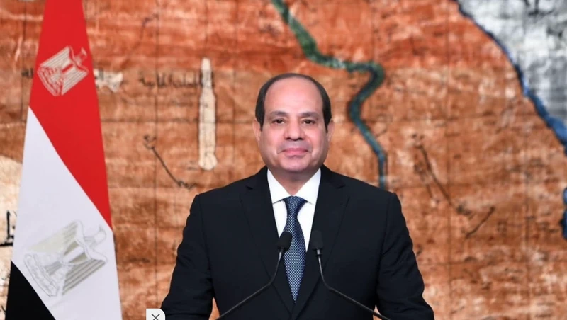 Tổng thống Ai Cập Abdel Fattah El Sisi thăm Thổ Nhĩ Kỳ. (Ảnh: Getty/VOV)