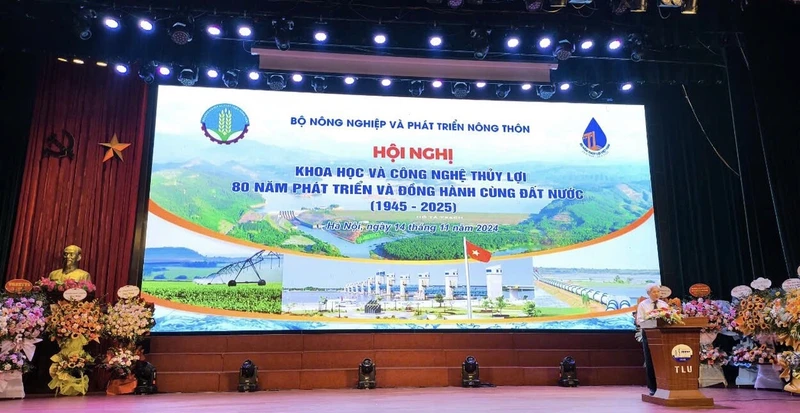 Hội nghị khoa học công nghệ thủy lợi 80 năm phát triển và đồng hành cùng đất nước.