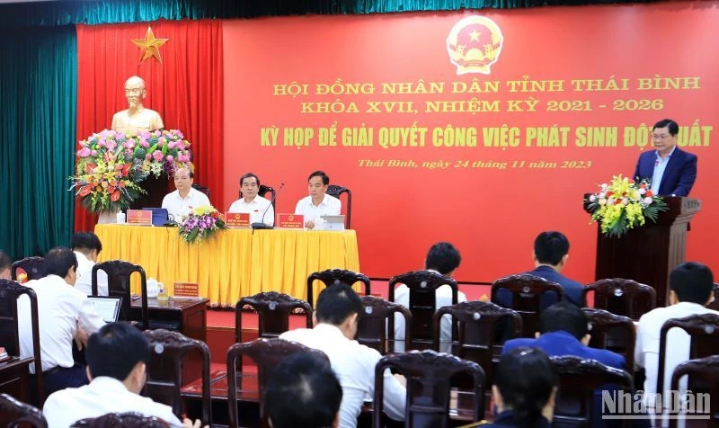 Quang cảnh Kỳ họp.