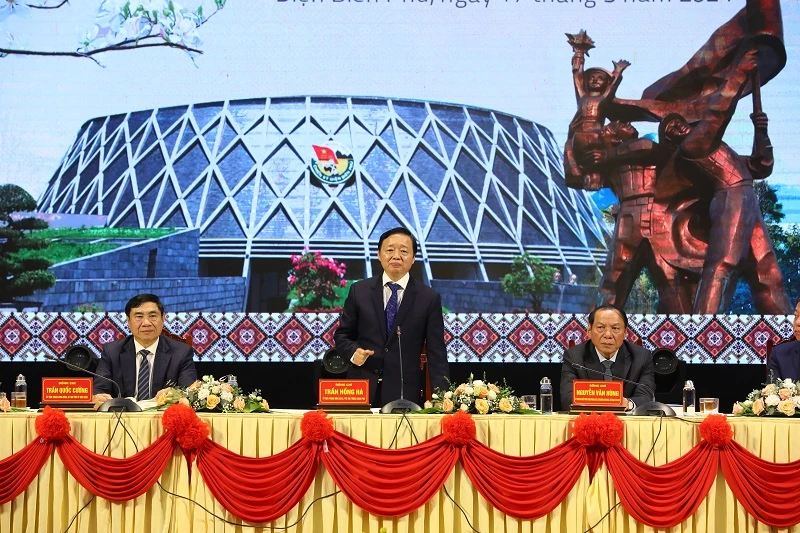 Phó Thủ tướng Chính phủ Trần Hồng Hà, phát biểu chỉ đạo tại hội thảo.