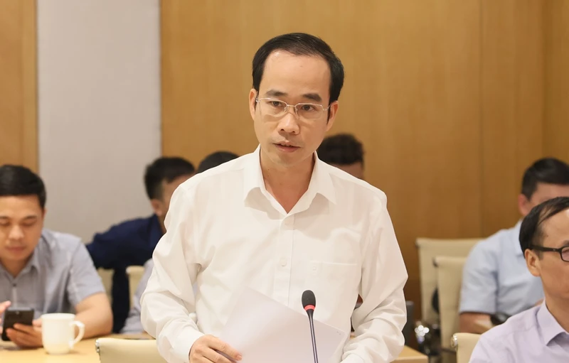 Ông Nguyễn Duy Khiêm, đại diện Cục An toàn thông tin, Bộ Thông tin và Truyền thông chia sẻ với báo chí chiều 6/9.