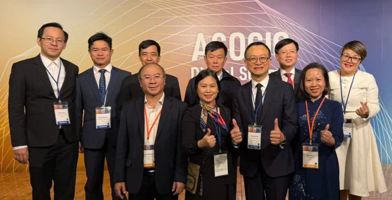 Đoàn Việt Nam tham dự ASOCIO DX Award 2024.