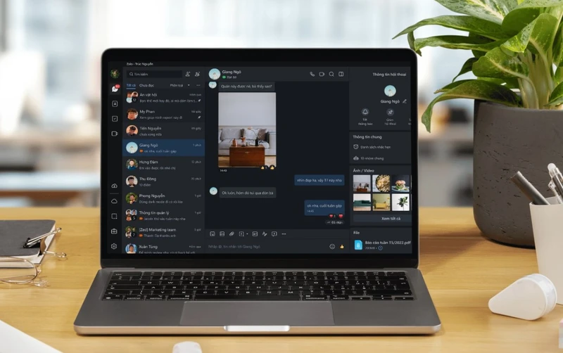 Zalo PC hiển thị tin nhắn nhanh gấp 3 lần, độ ổn định tăng lên gấp 10 lần.