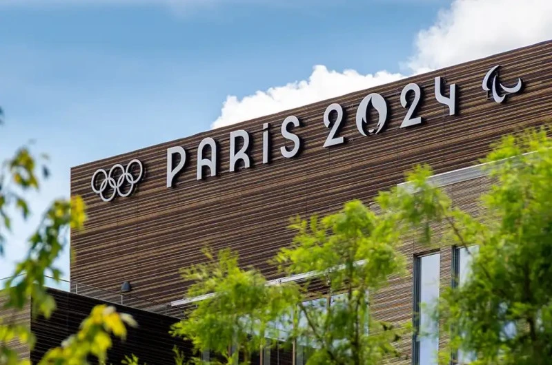 Trụ sở Ban tổ chức Thế vận hội Olympic và Paralympic 2024 ở thành phố Aubervilliers (ngoại ô Paris). (Ảnh: Shutterstock)
