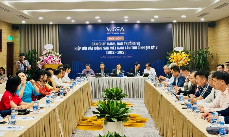 Hội nghị thường niên Ban Chấp hành, Ban Thường vụ Hiệp hội Bất động sản Việt Nam.
