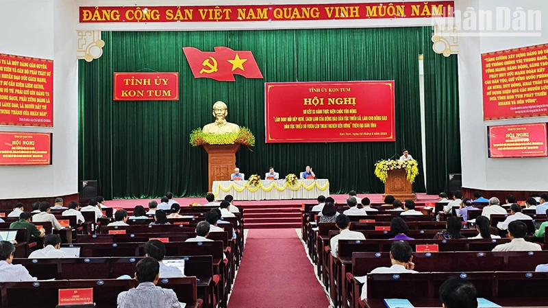 Quang cảnh hội nghị.