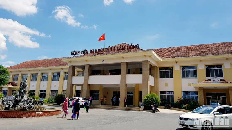 Bệnh viện đa khoa tỉnh Lâm Đồng.