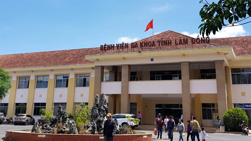 Bệnh viện đa khoa Lâm Đồng.