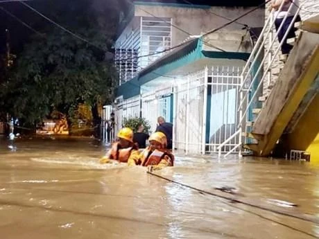 Mưa lớn gây ngập tại Colombia. (Ảnh: floodlist)