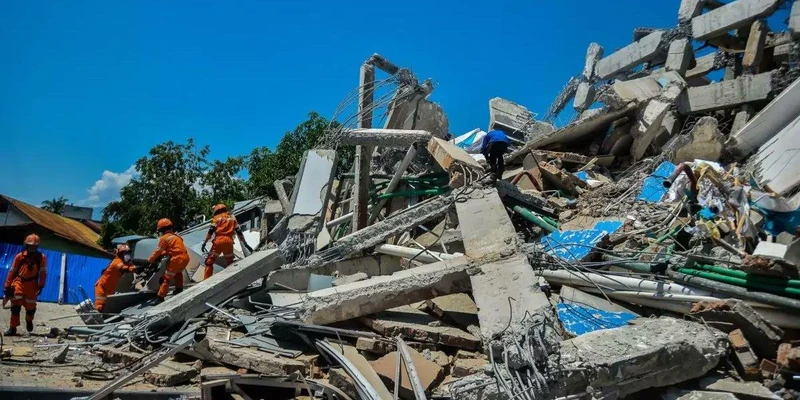 Vụ động đất tại Indonesia. 