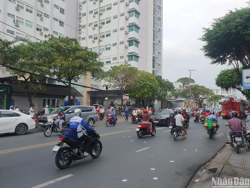 Bệnh viện Bình An - nơi nam thanh niên nghi ngáo được giải cứu thành công. 