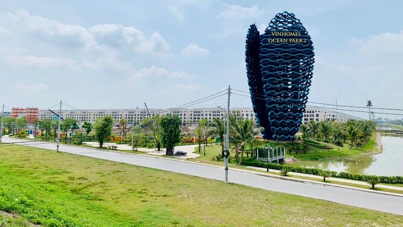 Dự án đô thị Dream City trên địa bàn huyện Văn Giang (tỉnh Hưng Yên) được xây dựng, cung cấp hàng chục nghìn căn hộ cho thị trường 