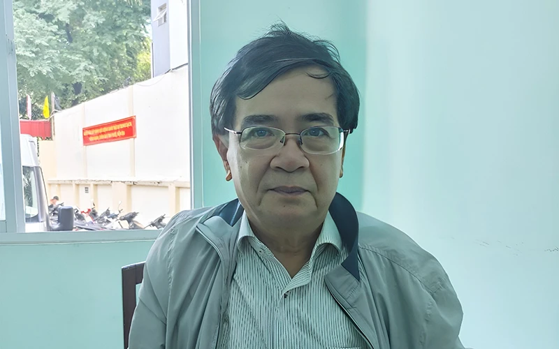 Bị can Huỳnh Thế Năng, nguyên Tổng Giám đốc Tổng Công ty Lương thực miền nam. (Ảnh: Công an cung cấp)