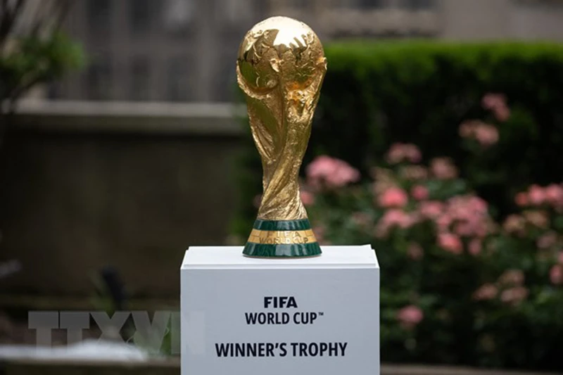 World Cup 2034 mới đang chỉ có Saudi Arabia đưa ra đề nghị đăng cai. (Ảnh: AFP/TTXVN)