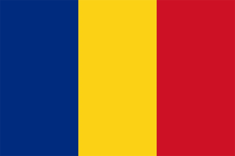 Quốc kỳ Cộng hòa Romania.