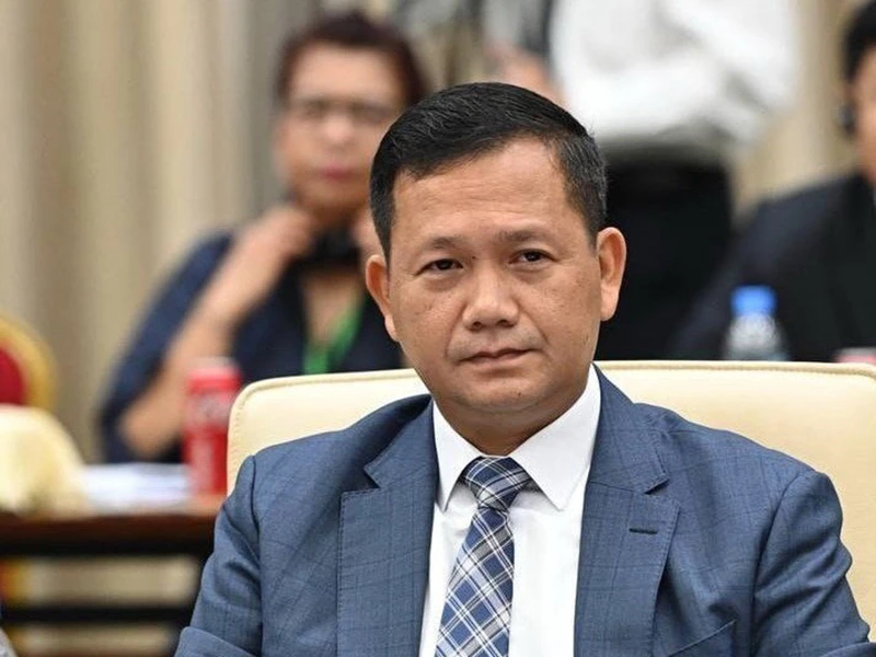 Thủ tướng Vương quốc Campuchia Samdech Moha Bovor Thipadei Hun Manet. (Ảnh: TTXVN)