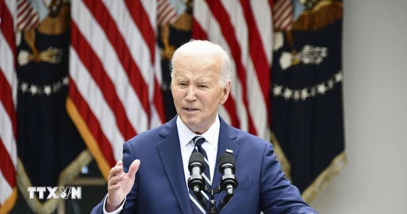 Tổng thống Mỹ Joe Biden. (Ảnh: Kyodo/TTXVN)