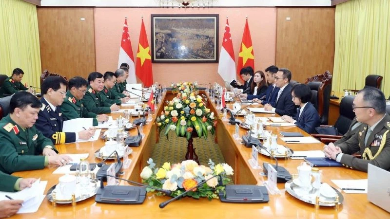 Đối thoại Chính sách Quốc phòng Việt Nam-Singapore lần thứ 14.