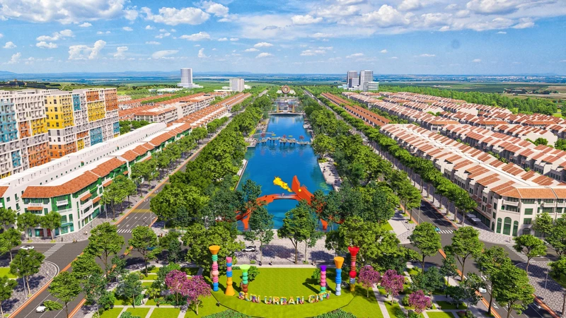 Sun Urban City có quy mô lên đến 420ha cùng hàng loạt tiện ích đẳng cấp.