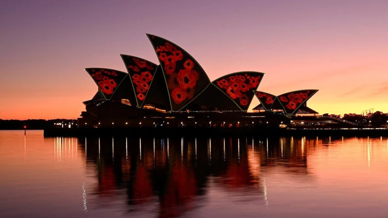 Nhà hát "con sò" Sydney Opera House là một trong những điểm đến thu hút nhiều khách quốc tế ghé thăm. (Ảnh: REUTERS)