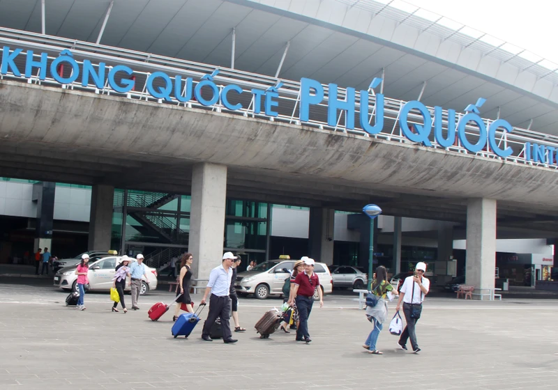 Sân bay quốc tế Phú Quốc.